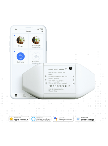 [MSS710HK-1] Meross Smart Wi-Fi DIY Switch, MSS710HK, 1-Pack