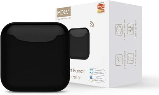 جهاز التحكم عن بعد MOES WiFi Smart IR للتلفزيون وتكييف الهواء والأجهزة والمزيد